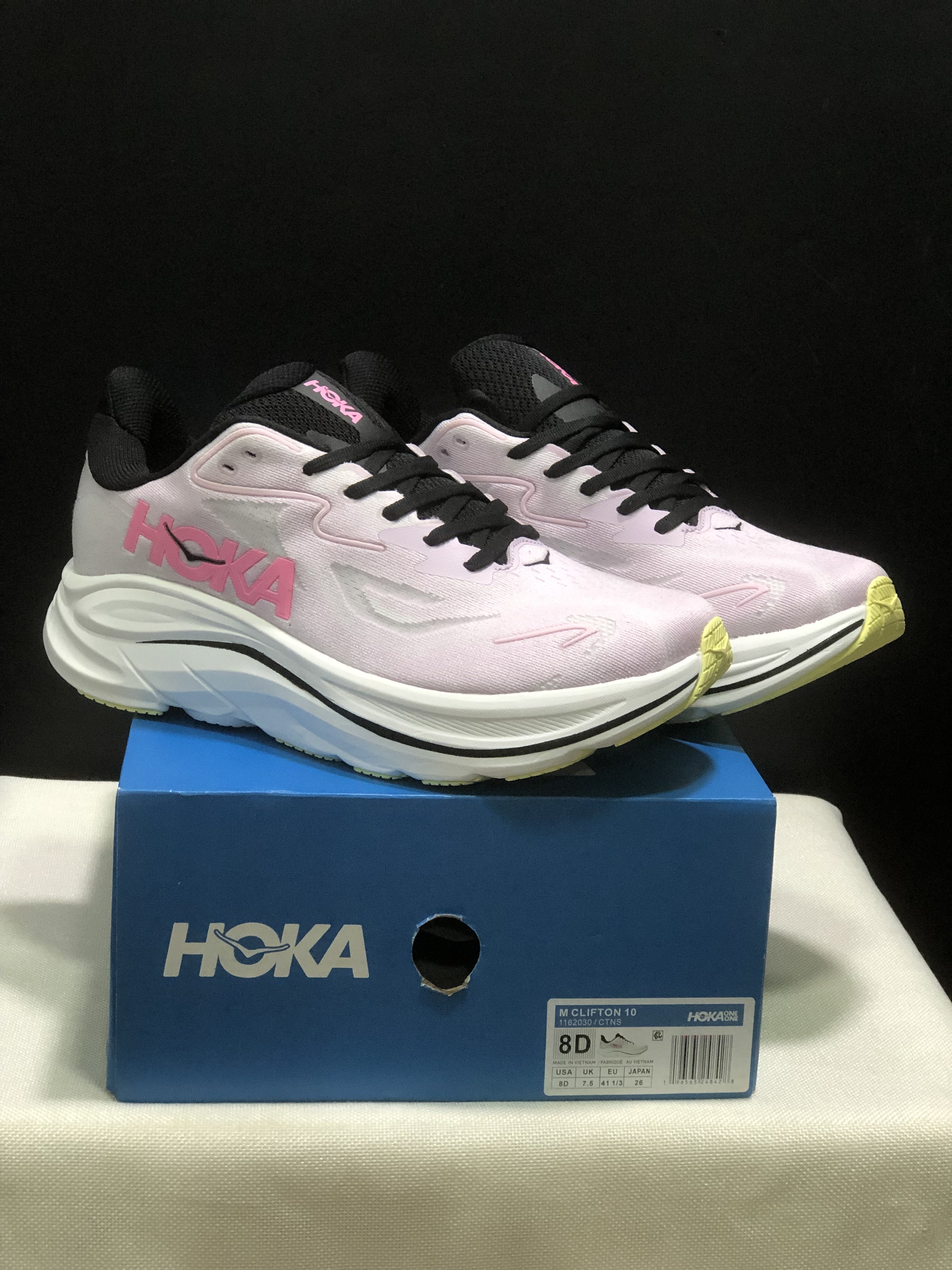 Hoka Clifton 10 - Carnation/Starlight Glow